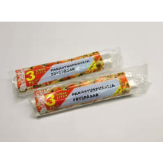 Pakastepussi 3L 23x42cm 75kpl/rll