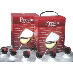 Presto Bag In Box 6x3l hanapakkaussetti