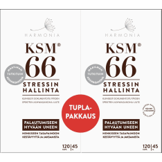 Harmonia Organic 2 x 120 caps double pack KSM66