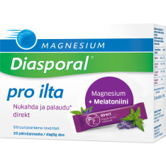 Diasporal Magnesium pro ilta direkt 20kpl ravintolisä