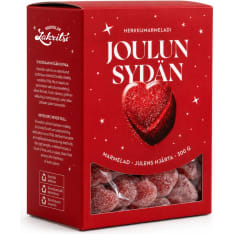 Joulun sydän herkkumarmeladi 300g