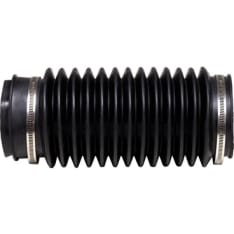 Vilpe 110 black flexible installation pipe for sewer ventilation