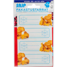 Sajp chanterelle freezer sticker