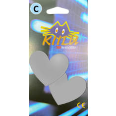 Kiilu C Sydämet 2 pcs Iron-On Reflector Patch