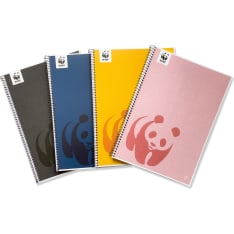 WWF A4 spiral notebook