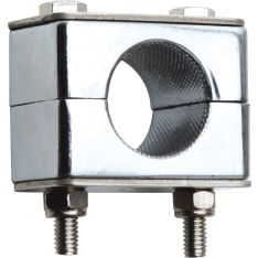 Patriot metal rod holder railing bracket