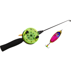 Patriot Ice Classic Kit3 Large Disco 80mm Ice Fishing Set