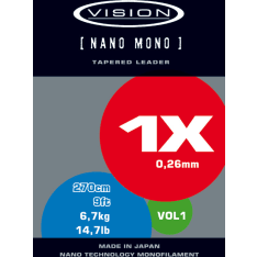 Vision Nano Mono 9' peruke