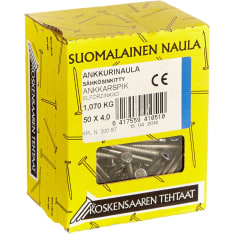 Koskensaari 50x4.0 200pcs electro-galvanized anchor nail