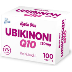 Hyvän Olon 100 kaps Ubikinoni Q10 ravintolisä