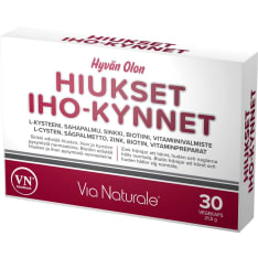 Hyvän Olon Hair-Skin-Nails 30 Vegetable Caps. Supplement