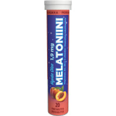 Hyvän Olon Melatonin 1.9 mg Peach effervescent tablet 20 pcs dietary supplement
