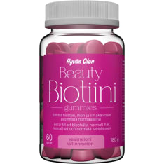 Via Naturale Hyvän Olon Vahva Biotiini 5000 µg gummies 60 kpl ravintolisä
