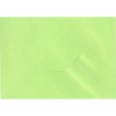 Pearlescent envelope C6 light green 10pcs