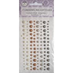 Pearl sticker assortment pink/lilac