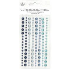 Pearl sticker assortment pink/lilac