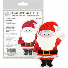 J.K. Primeco Joulupukki timanttimaalaus