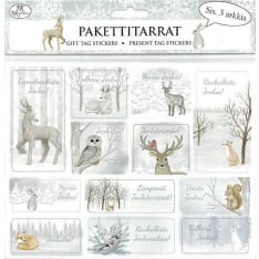J.K. Primeco Talvimetsä pakettitarra