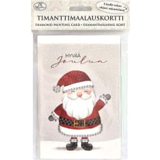 J.K. Primeco 5pcs Iloinen pukki Diamond painting card