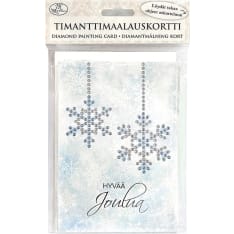 J.K. Primeco Lumihiutaleet 5 t kplimanttimaalauskortti