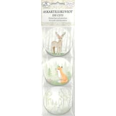 Die cut narrow North forest