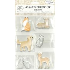 Die cut Cute animals