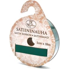 J.K. Primeco metsänvihreä satiininauha