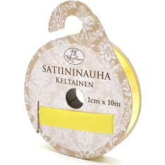 J.K.Primeco keltainen satiininauha