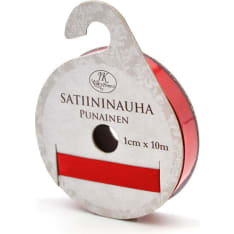 Satin ribbon 2cm x 5m red