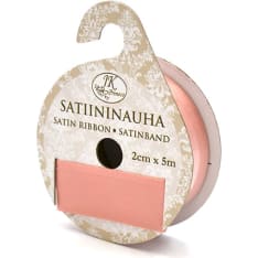 J.K. Primeco vanha rosa satiininauha