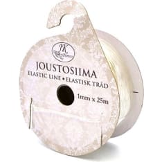 Elastic line 1mm x 25m clear