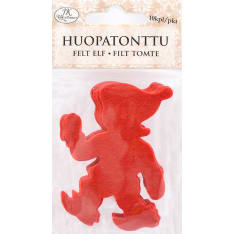 Felt elf red 10pcs