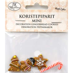 Miniature gingerbread cookies 4pcs