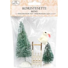 Miniature set forest 4pcs