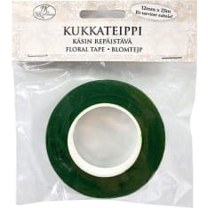 JK Primeco 12mm x 25m green floral tape