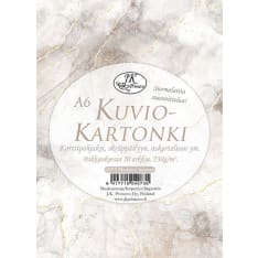 J.K. Primeco A6 Marmori Grey Pattern Cardboard