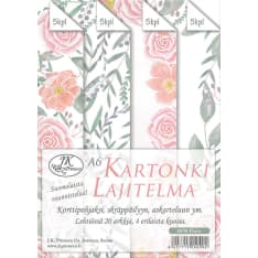 Card assortment A6 Flora 20pcs