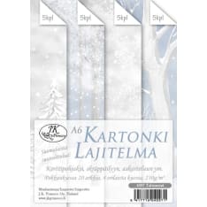 J.K. Primeco Card assortment A6 Winter forest 20pcs
