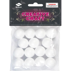 Styrofoam balls 6cm 4pcs