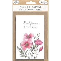 J.K. Primeco 5kpl Kukkaketo Korttikuva