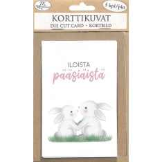 J.K. Primeco 5kpl Iloista pääsiäistä korttikuva