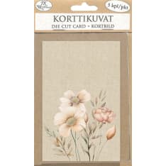 J.K. Primeco 5kpl Kukkaketo natur Korttikuva