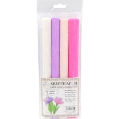 JK Primeco pink crepe paper