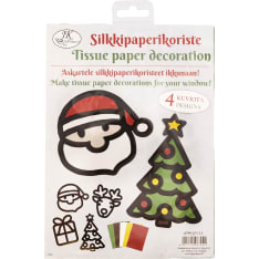J.K. Primeco 4 pcs Christmas Tissue paper decoration