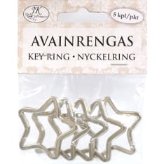 J.K. Primeco Tähti 5kpl avainrengas