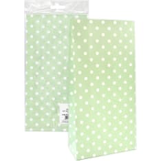 Paper bag Ball light green 5pcs