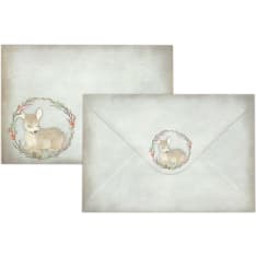 Envelope C6 Wreath vintage 10pcs