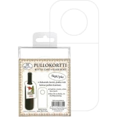 J.K. Primeco valkoinen pullokortti