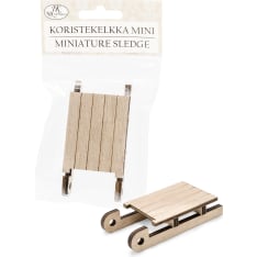 J.K. Primeco natural Miniature sledge