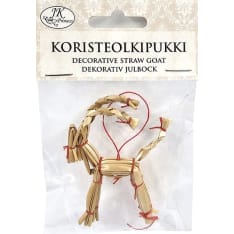 J.K. Primeco natural Decorative straw goat